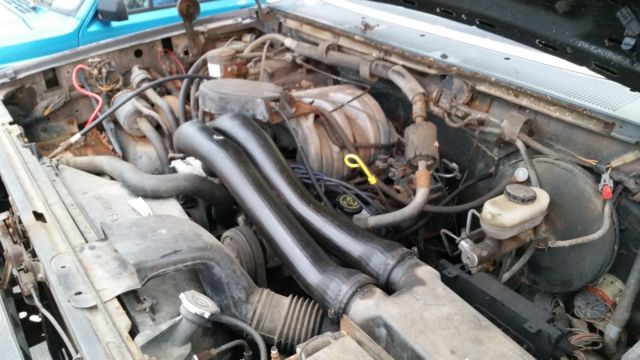 1990 Gray Ford F-150 Cab &- Chassis