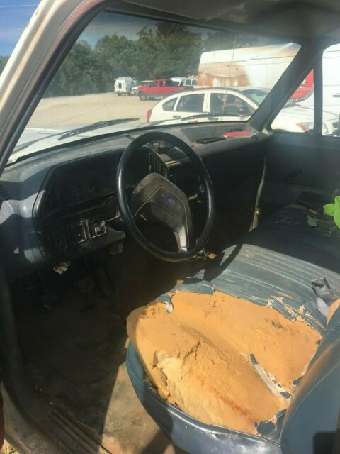 1990 White Ford F-350 Cab & Chassis