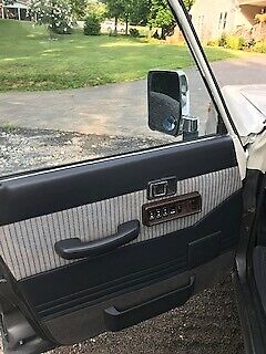 1990 Silver and White Toyota Land Cruiser Wagon