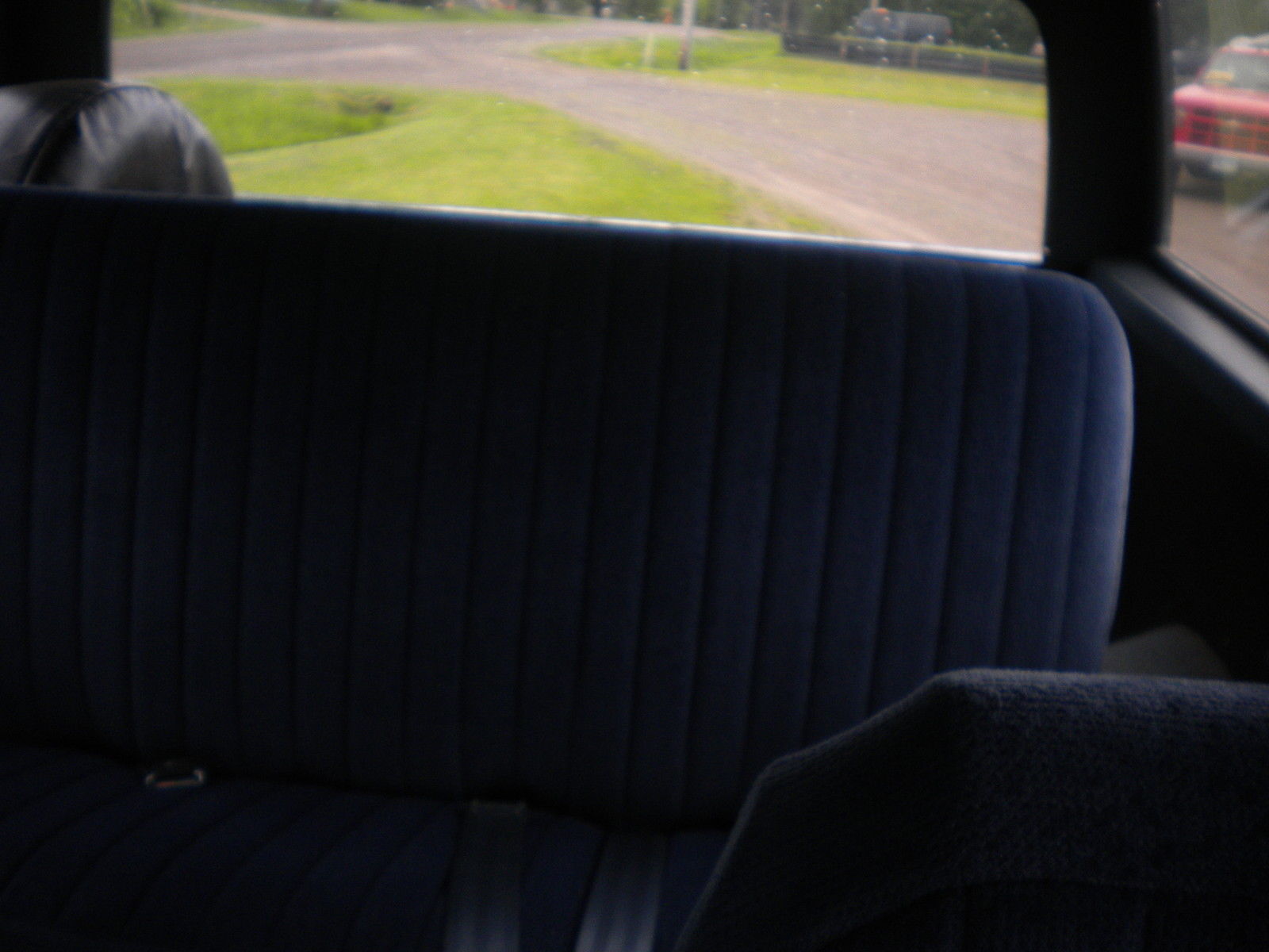 1990 Blue/white Ford Bronco full size bronco