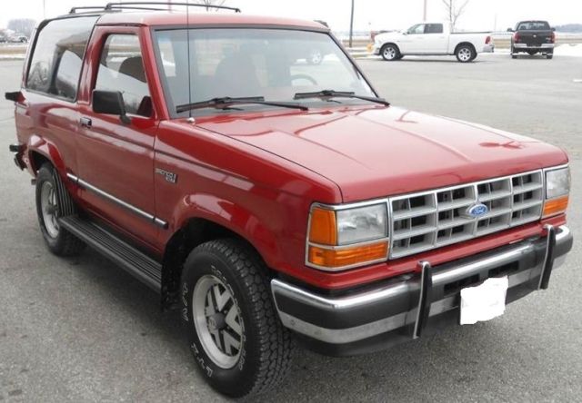 1990 Blue Ford Bronco 2