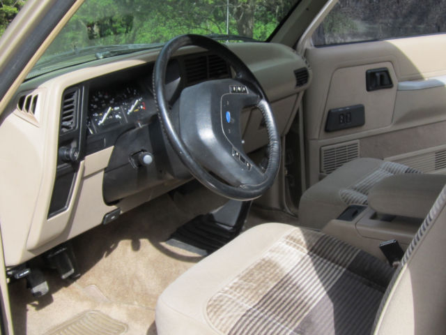 1990 Blue Ford Bronco SUV