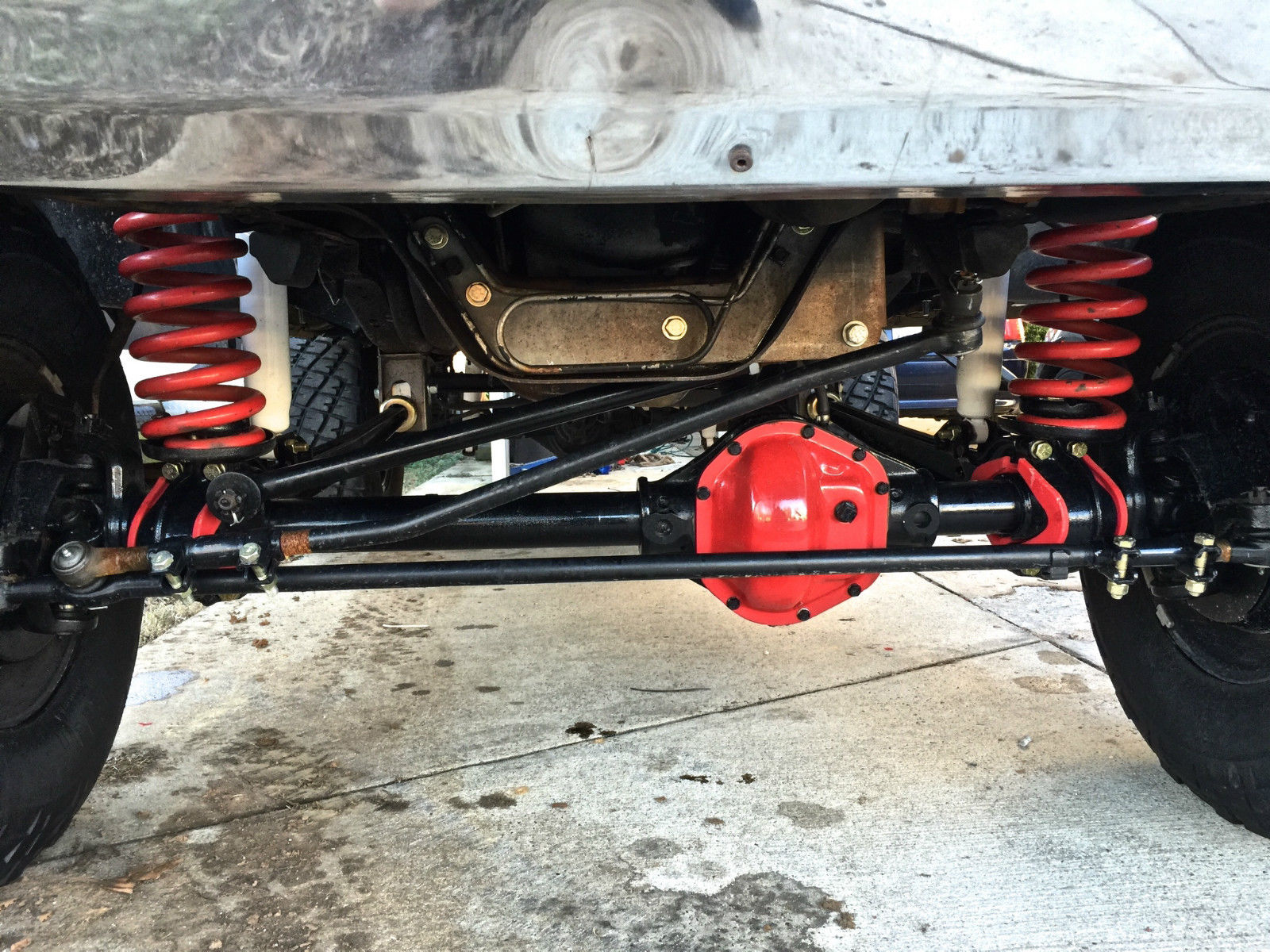 1990 White/ Grey Two Tone Ford Bronco SUV