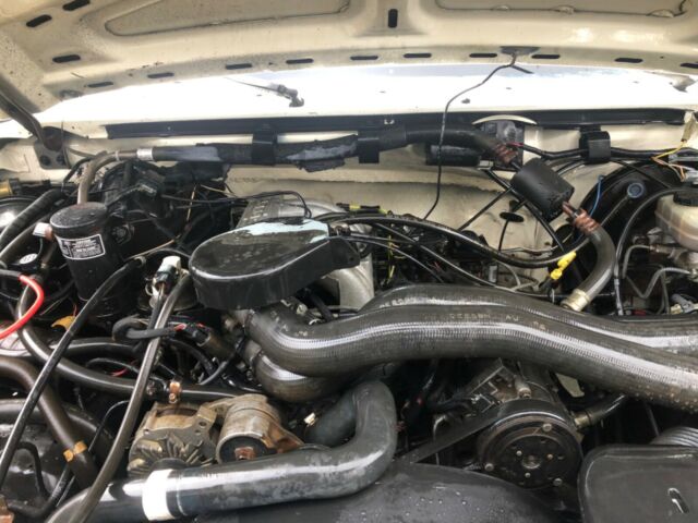 1990 White Ford Bronco