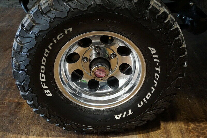 1990 Red Ford Bronco SUV