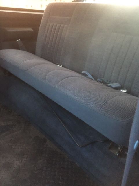 1990 blue/white Ford Bronco