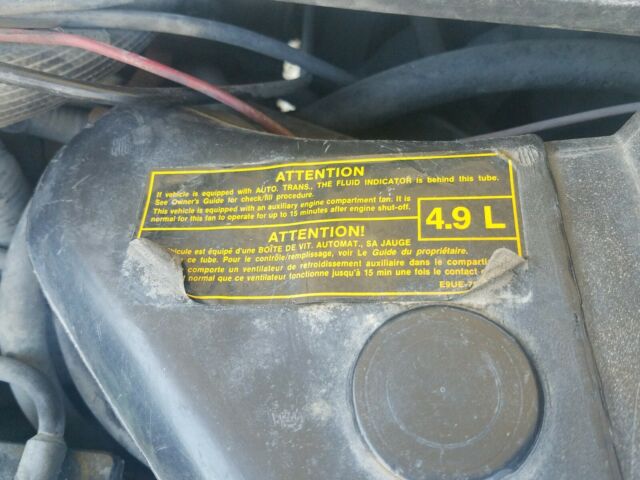 1990 White Ford E-Series Van Van Camper