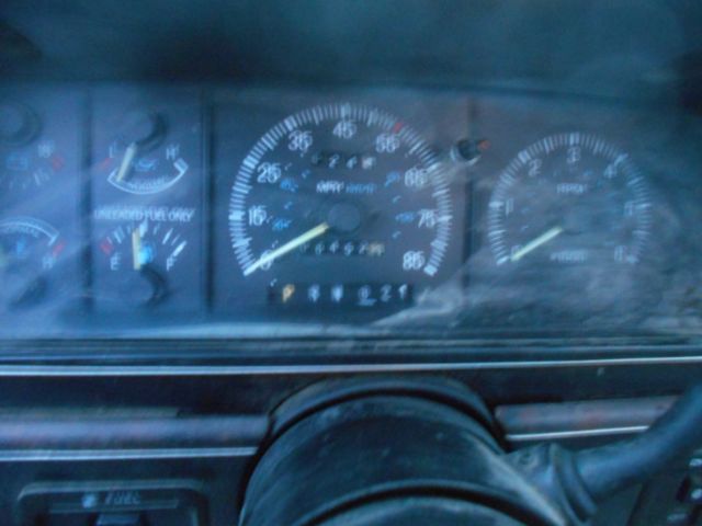 1990 Red Ford F-150 Standard Cab Pickup