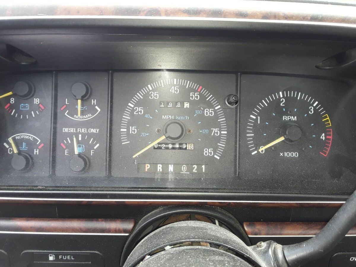 1990 Gray Ford F-250 Extended Cab Pickup