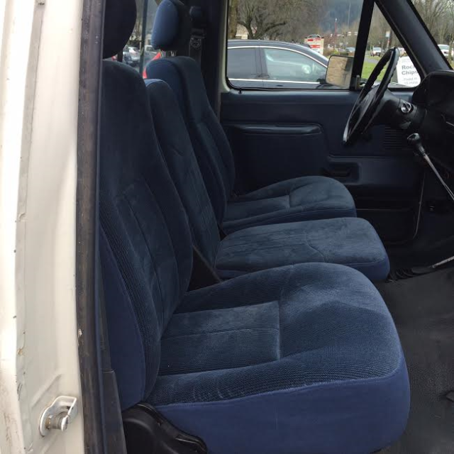 1990 WHITE Ford F-250 SINGLE CAB