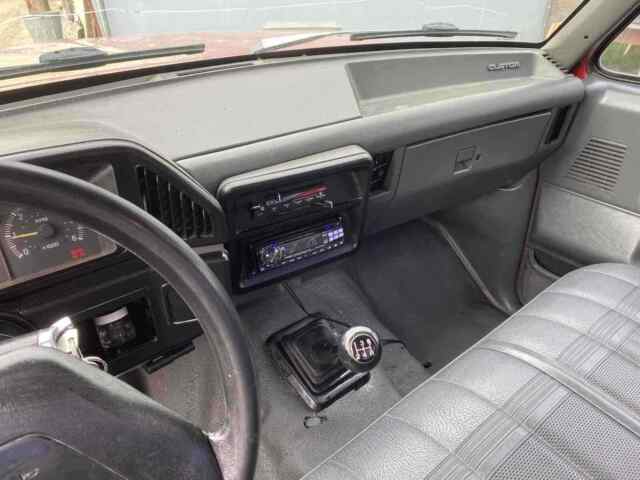 1990 Red Ford F-250 Pickup