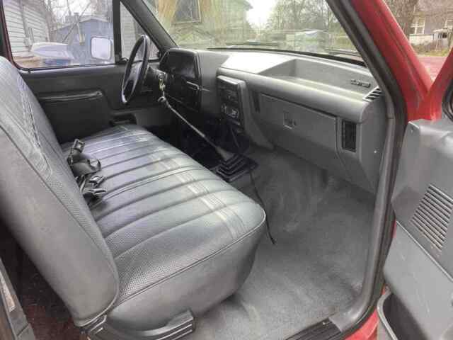 1990 Red Ford F-250 Pickup