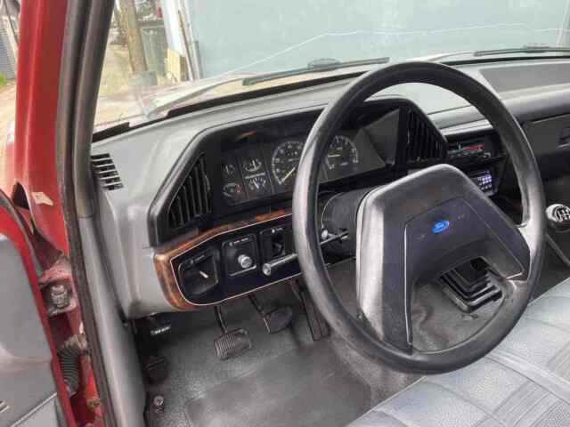 1990 Red Ford F-250 Pickup