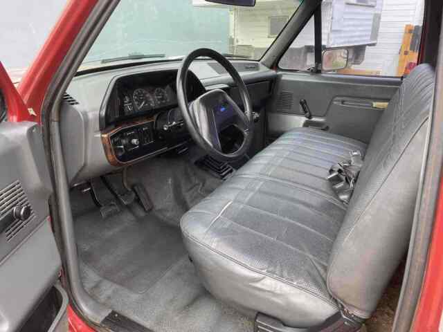 1990 Red Ford F-250 Pickup