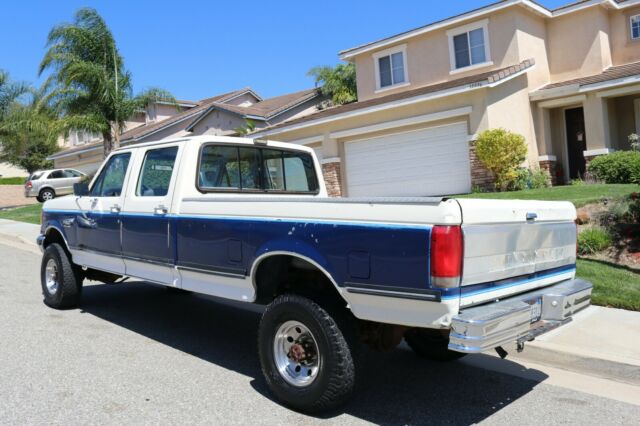 1990 White Ford F-350 Crew Cab Pickup