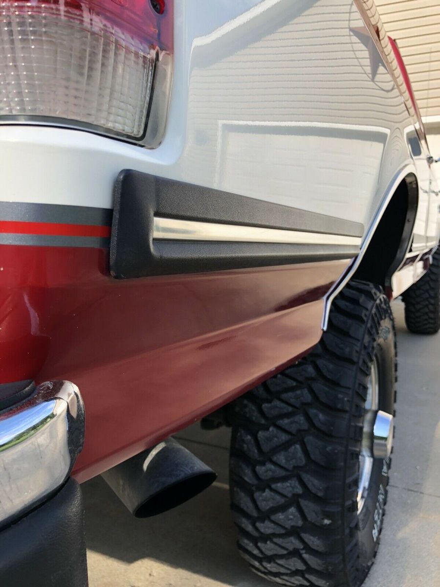 1990 Red Ford F-350 Pickup