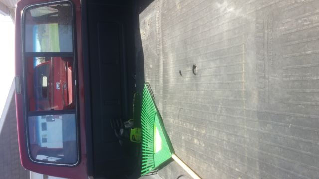 1990 Red Ford F-150 Standard Cab Pickup