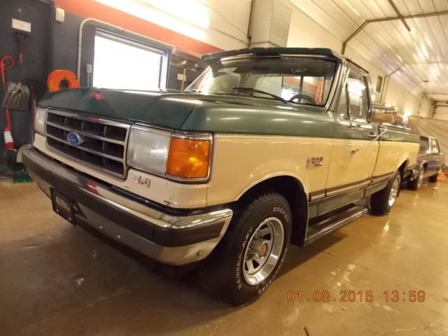1990 Green Ford F-150