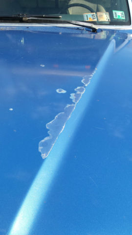 1990 Blue Ford F-250 Extended Cab Pickup