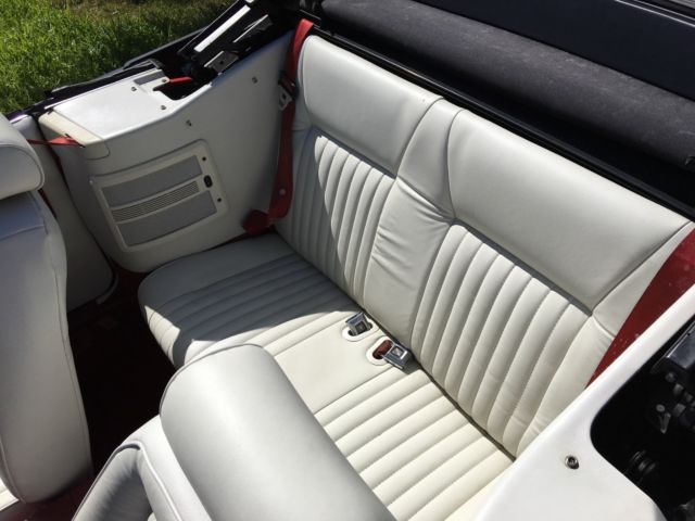 1990 Red Ford Mustang Convertible