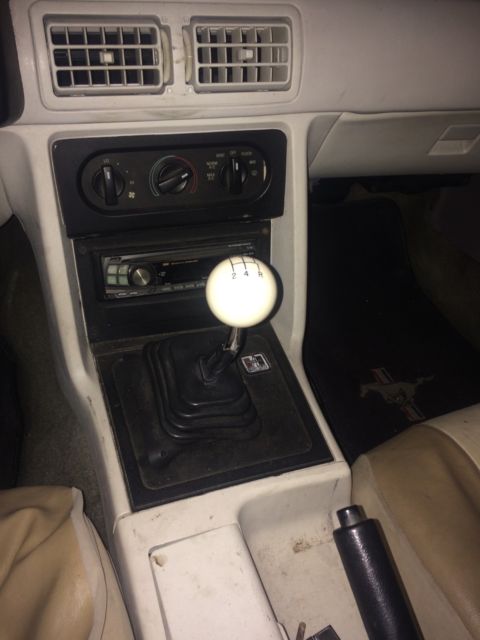 1990 Green Ford Mustang Convertible