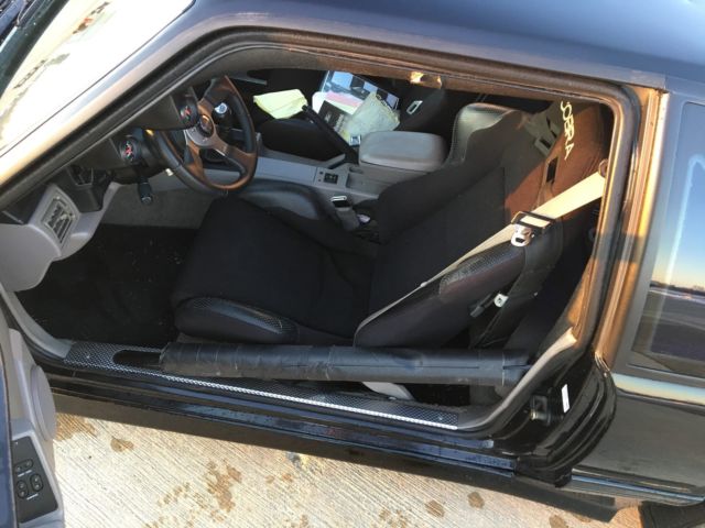 1990 Black Ford Mustang Hatchback