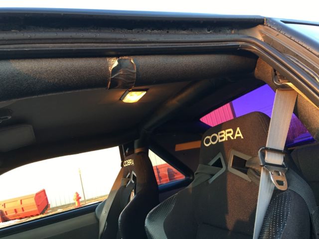 1990 Black Ford Mustang Hatchback