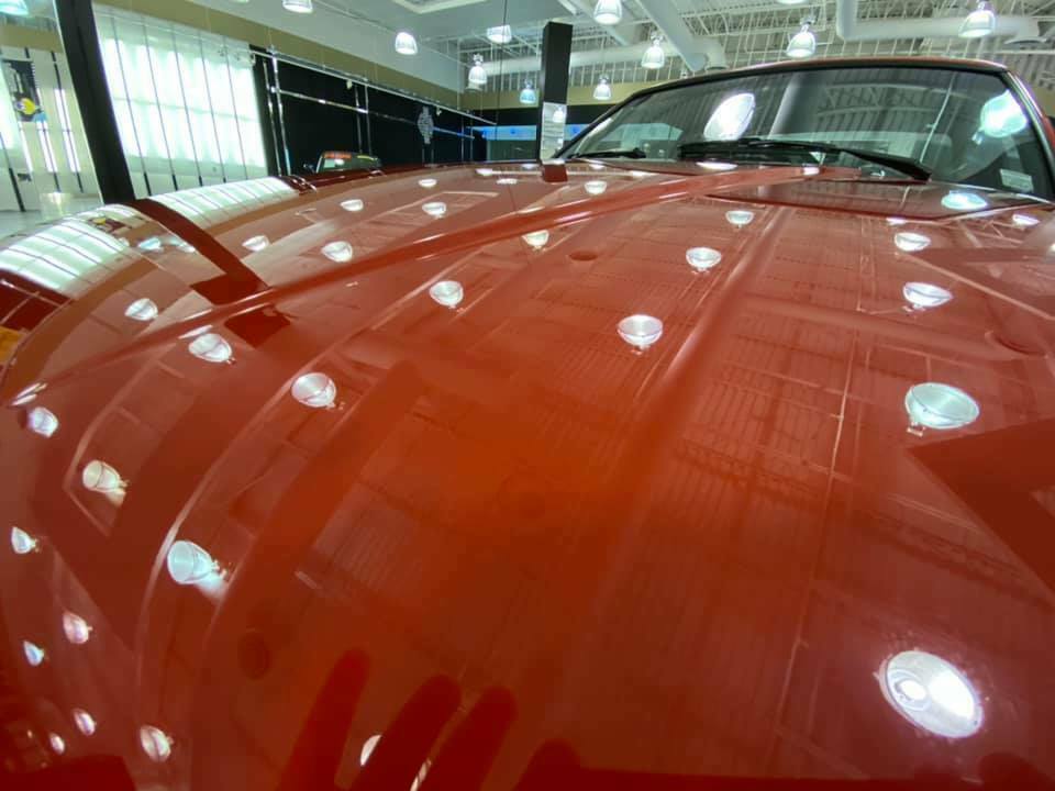 1990 Red Ford Mustang