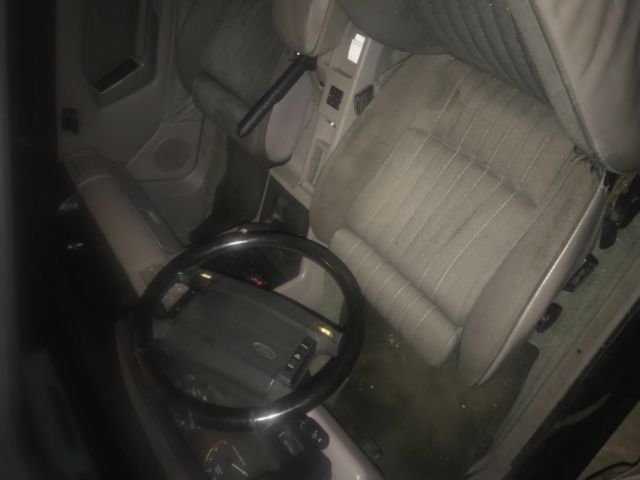 1990 Black Ford Mustang Hatchback