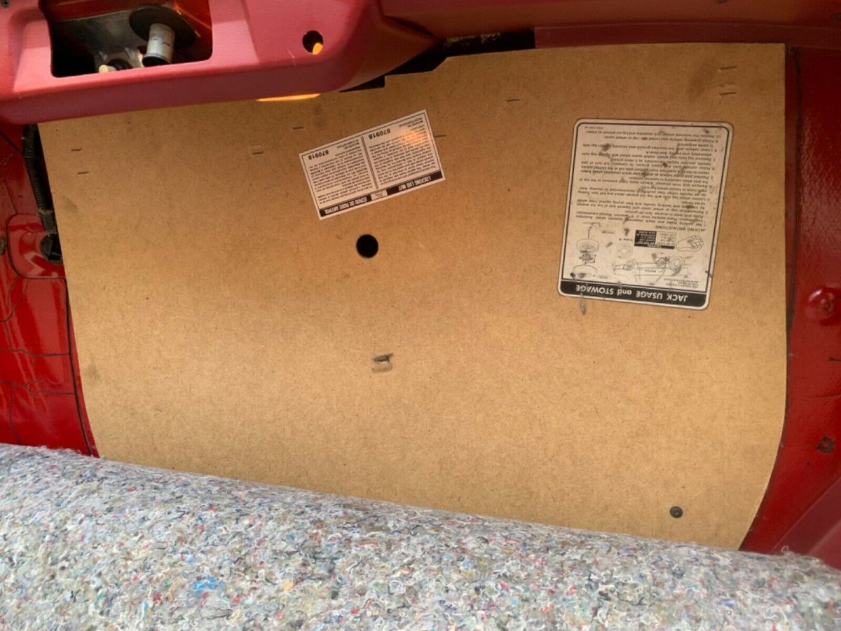 1990 Red Ford Mustang Hatchback