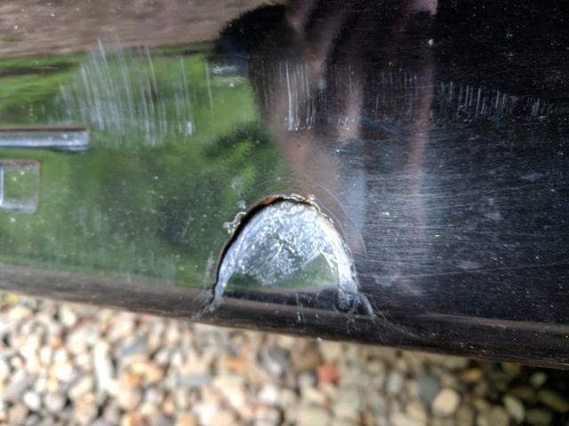 1990 Black Ford Mustang Hatchback