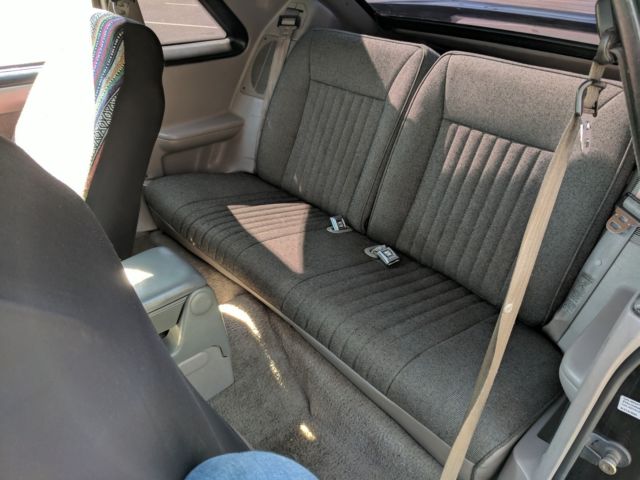 1990 Black Ford Mustang Hatchback