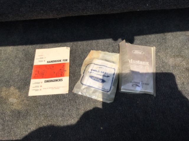 1990 Red Ford Mustang Convertible