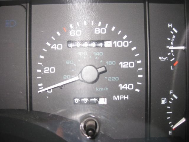 1990 Red Ford Mustang Convertible