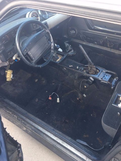 1990 Gray Ford Mustang Hatchback