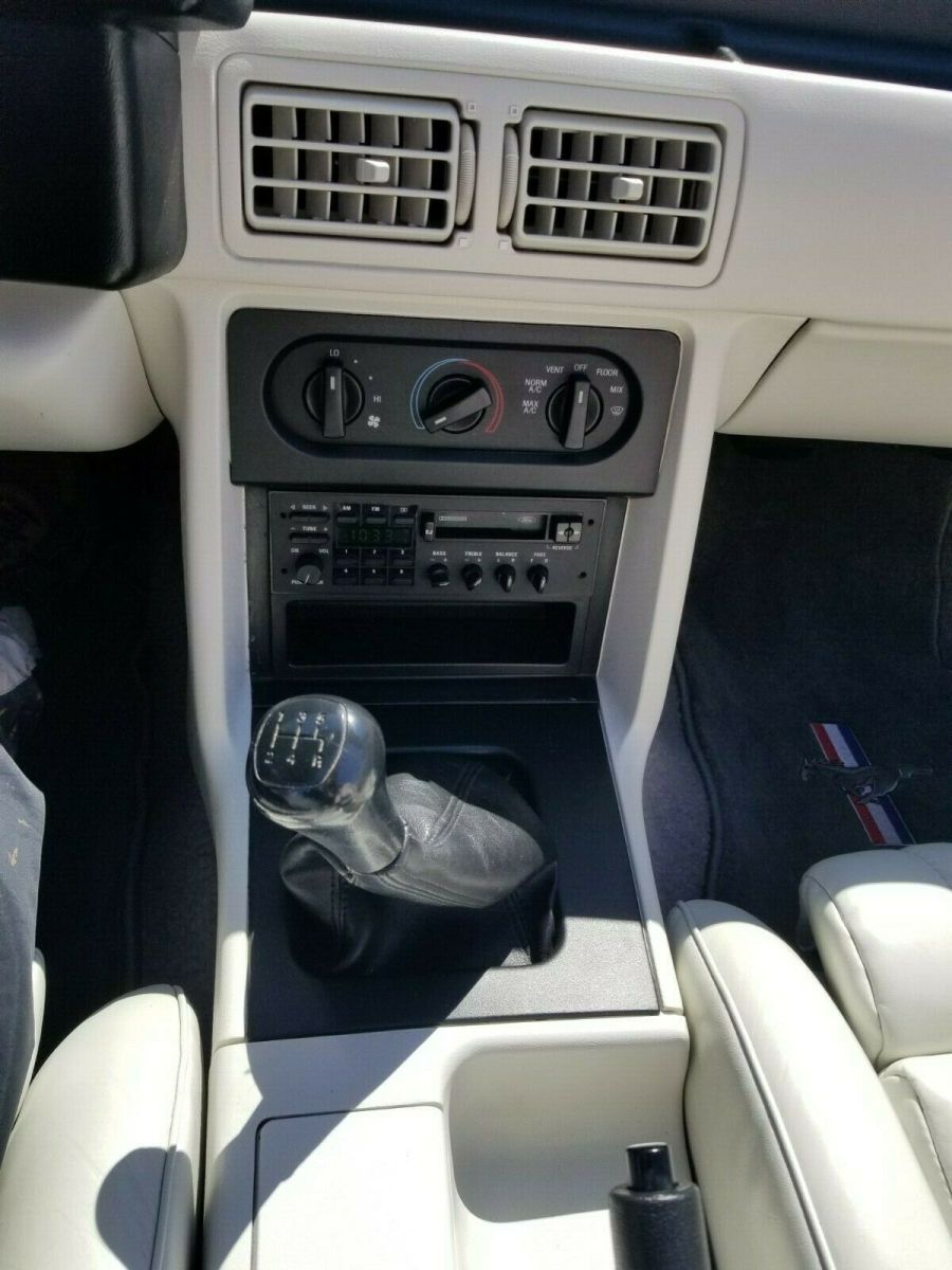 1990 Green Ford Mustang Convertible