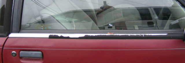 1990 Burgundy Ford Mustang Hatchback