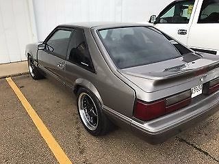 1990 Gray Ford Mustang Hatchback