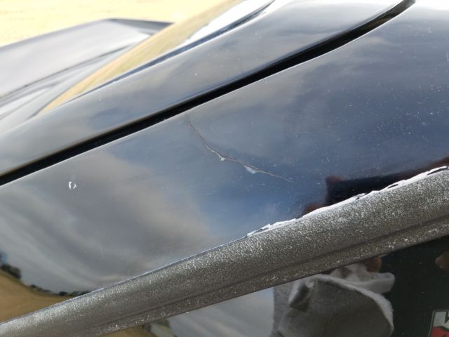 1990 Black Ford Mustang Hatchback