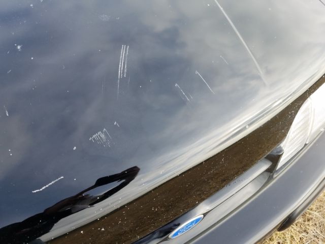 1990 Black Ford Mustang Hatchback