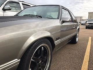 1990 Gray Ford Mustang Hatchback
