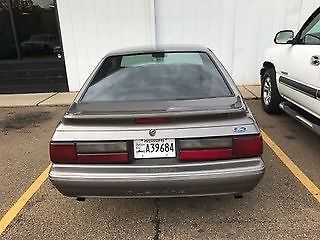 1990 Gray Ford Mustang Hatchback