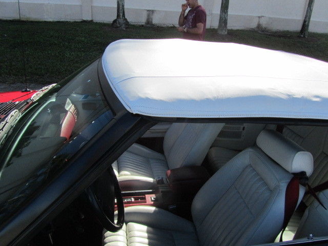 1990 Red Ford Mustang Convertible