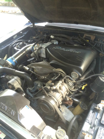 1990 Twilight Blue Ford Mustang Convertible