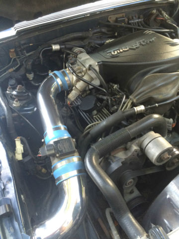 1990 Twilight Blue Ford Mustang Convertible