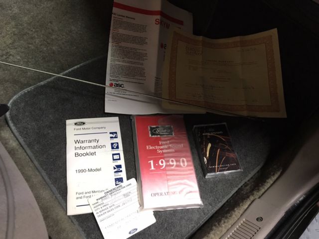 1990 Gray Ford Mustang Coupe