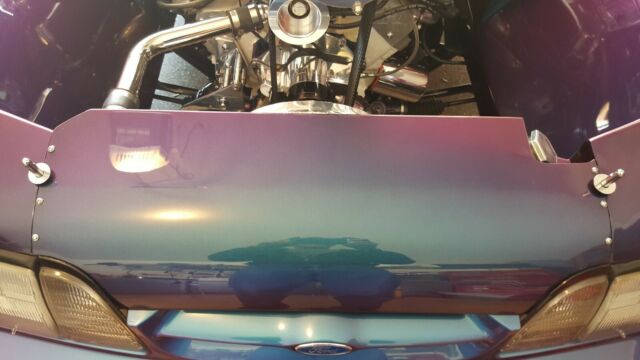 1990 Chrome Illusion True Blasberry Ford Mustang Hatchback