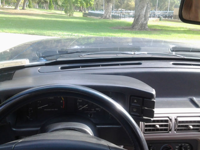 1990 Twlight Blue Ford Mustang Sedan