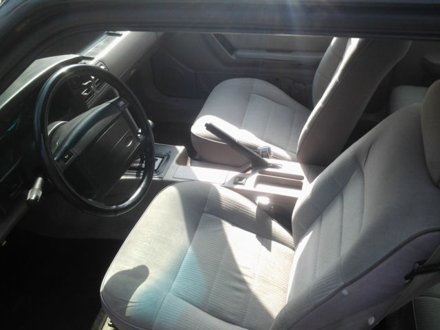 1990 Twlight Blue Ford Mustang Sedan