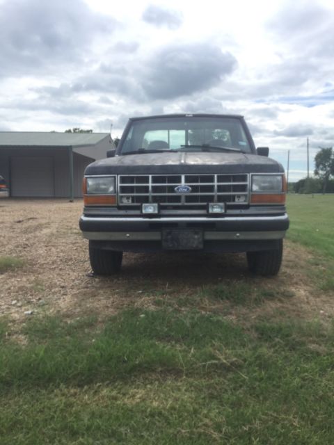 1990 Gray Ford Ranger Standard Cab Pickup